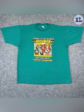 Vintage 90’s School Bus Driver Little Monsters Tee Shirt